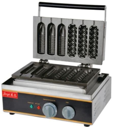 Canty Wang FY-216 Corn crispy Siamese machine hot dog lolly waffle maker machine 110V / 220V