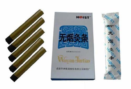 Huasun Smokeless Moxa Rolls (5 Rolls Per Box) - 1 box by Huasun