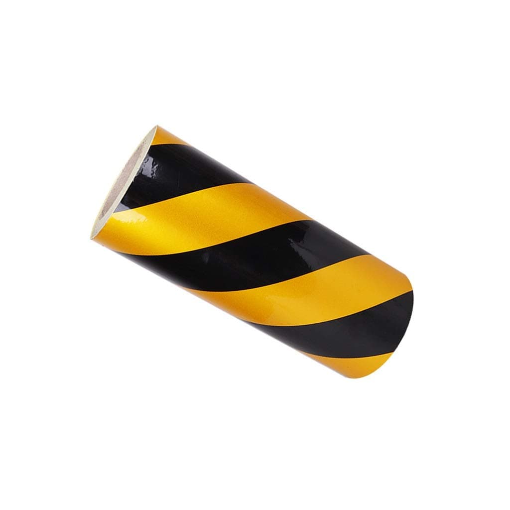 LQQFF Mark Barrier Tape Width of 15/20 / 30cm, Length 50M, Hazard Warning Tape, Black Tape Yellow Warning, Danger Presentation tag Buffer Zone (Size : 150mm x 50m)