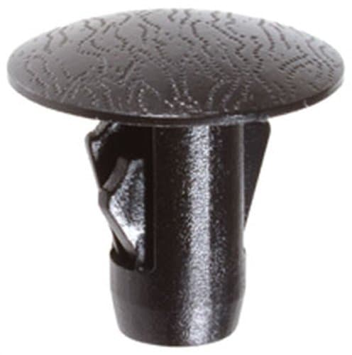 Yota LinersRetaining Clip Fender Liner Skirt Splash Seal for 4Runner, FJ Cruiser, Lexus GX470 - Black Rubber Round Clip - 1 Piece - Outdoor Driving, Off-Road Conditions, Vehicle Maintenance