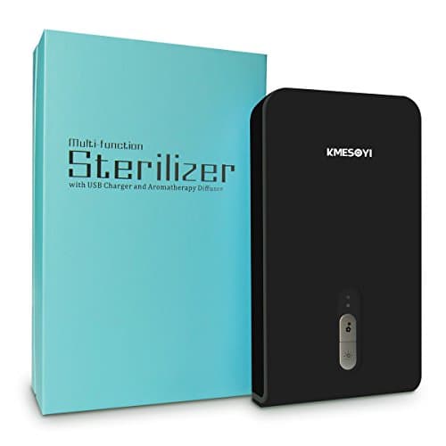 Cell Phone UV Sanitizer, Portable UV Light Smart Phone Sterilizer, Aromatherapy Function Disinfector,Phone Cleaner Box for iphone Android Toothbrush Jewelry Watches