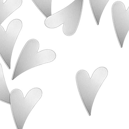 ImpressArt, Swirly Heart Stamping Blank, Alkeme, 1 7/8"- 24 pc.