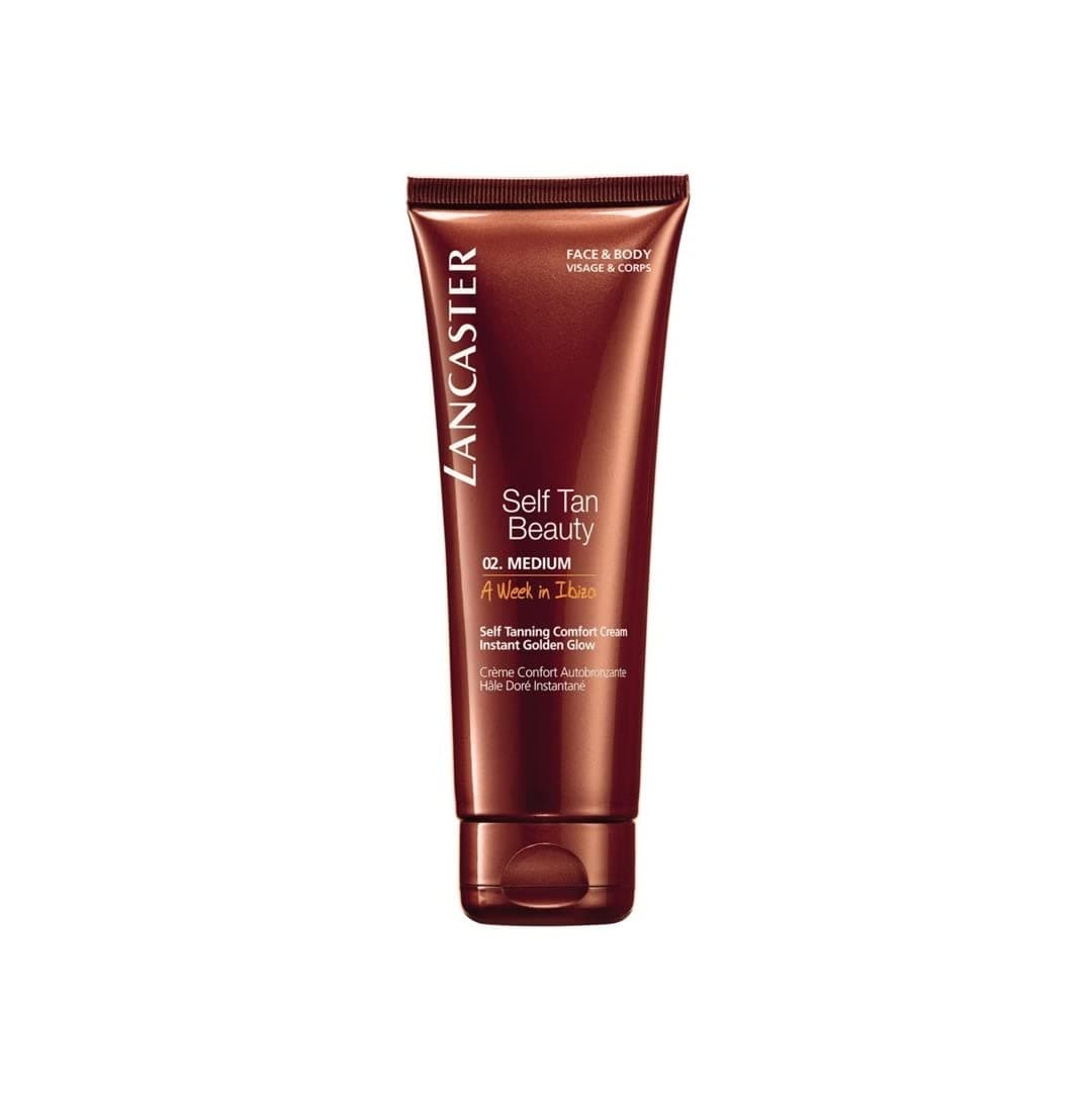 Lancaster Self Tanning Comfort Cream for Face and Body Shade Medium 125 ml