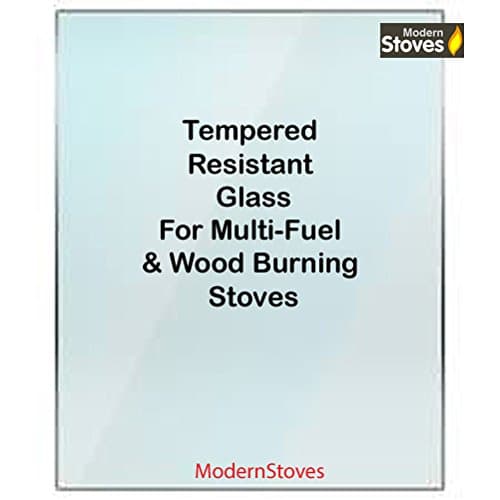 Modern Stoves Hunter Hawk 4D Stove Glass (245x245 - Plain)