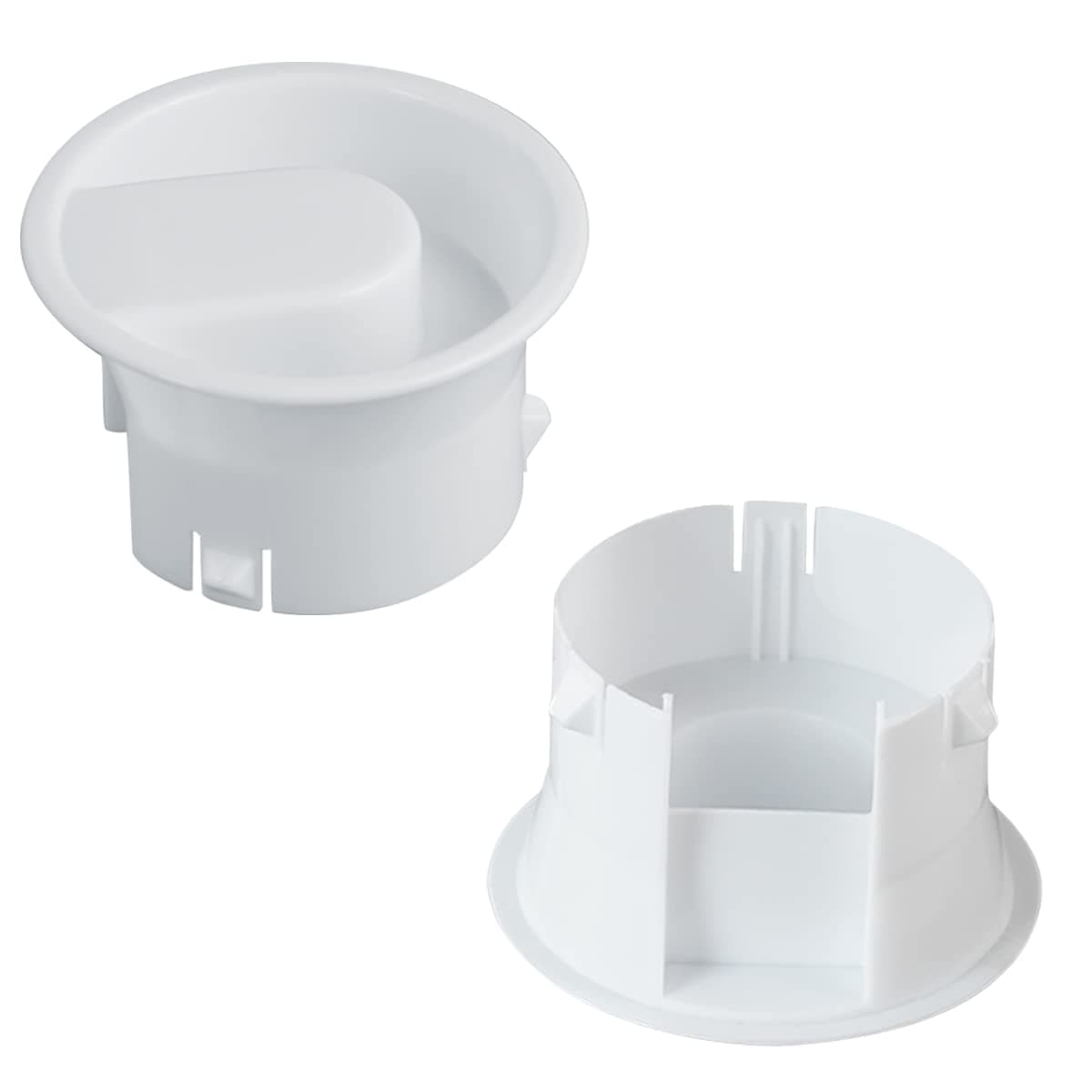 Water Pitcher Lids Covers Plastic Dust Proof Splash Resistant Bottle Stoppers for Carafe Water Jug Glass Bistro Pitcher 2 Pieces