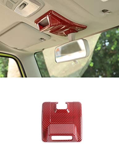 Jimny ABS Car Rearview Mirror Base Cover, Mirror Base Decorative Cover for Suzuki Jimny 2019-2020