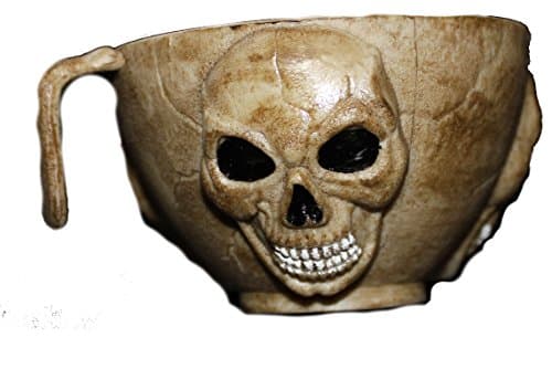 4" Creepy Gothic Skeleton Punch Cup for Scary Punch Bowls, Props for Haunted Houses or Halloween Parties!