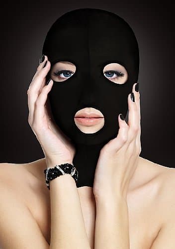 Ouch 3-Hole Subversion Mask - Black by OUCH!