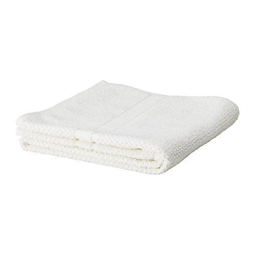 IKEA FRAJEN Bath towel, White 28 X 55 "FREE SHIPPING"