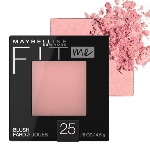 Maybelline New York Blush, True to Colour Result, Fit Me Blush, Pink 25, 4.5 g
