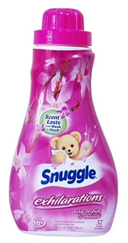 SnuggleFabric Softener Wild Orchid & Vanilla 32 Loads, 32 fl oz (Pack of 2)