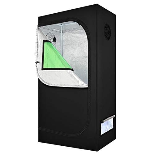 Grow Tent,Home Use Mylar Hydroponic Grow Room with Observation Window and Removable Floor Tray for Indoor Gardening Plant Growing,Home Use Dark Box Lightproof Growing Cube (160x90x50CM)