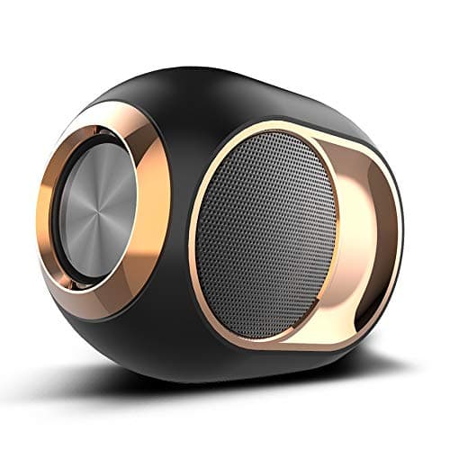 High-end wireless speaker, bass golden egg Bluetooth speaker, mini ultra portable waterproof Bluetooth wireless stereo speaker -108Db portable outdoor wireless speaker