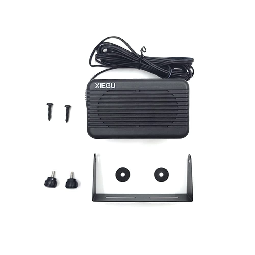 KJD Xiegu GY03 External Speaker for CB/Mobile/Ham Radio, HF Transceivers, Compatible with Xiegu G90 X6100 G1M