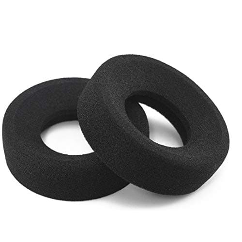 Yoozalo Replacement Memory Foam Earpads Ear Pads Cushion - Suitable for Grado SR125, SR225, SR325, SR60, SR80,M1, M2 Headphones (Black)