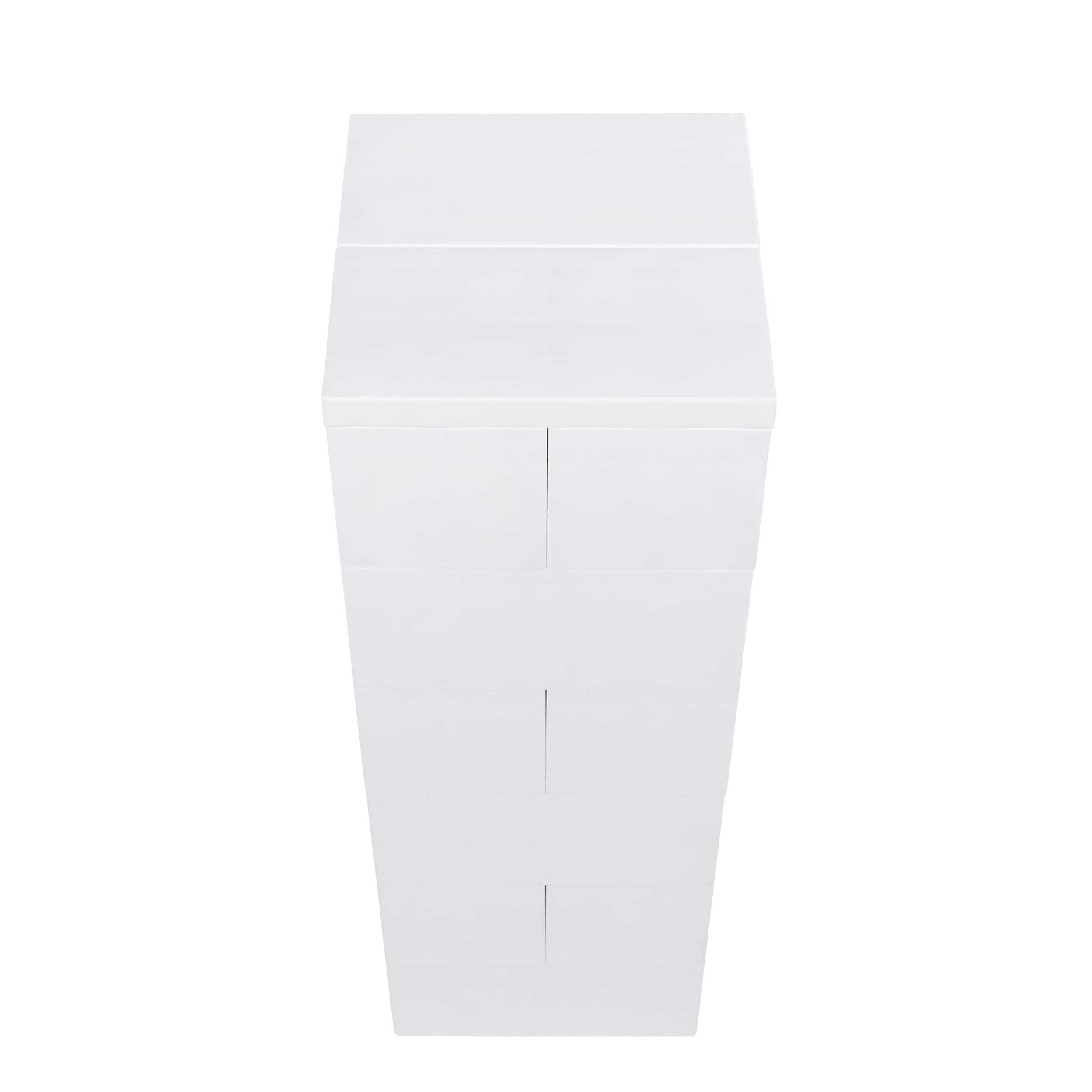 Display Plinth/Pedestal, 36” | Pedestal Stand Decor | Giant Building Blocks | Easy to Connect & Reuse | Indoor & Outdoor Use | Build Displays & Structures | Black