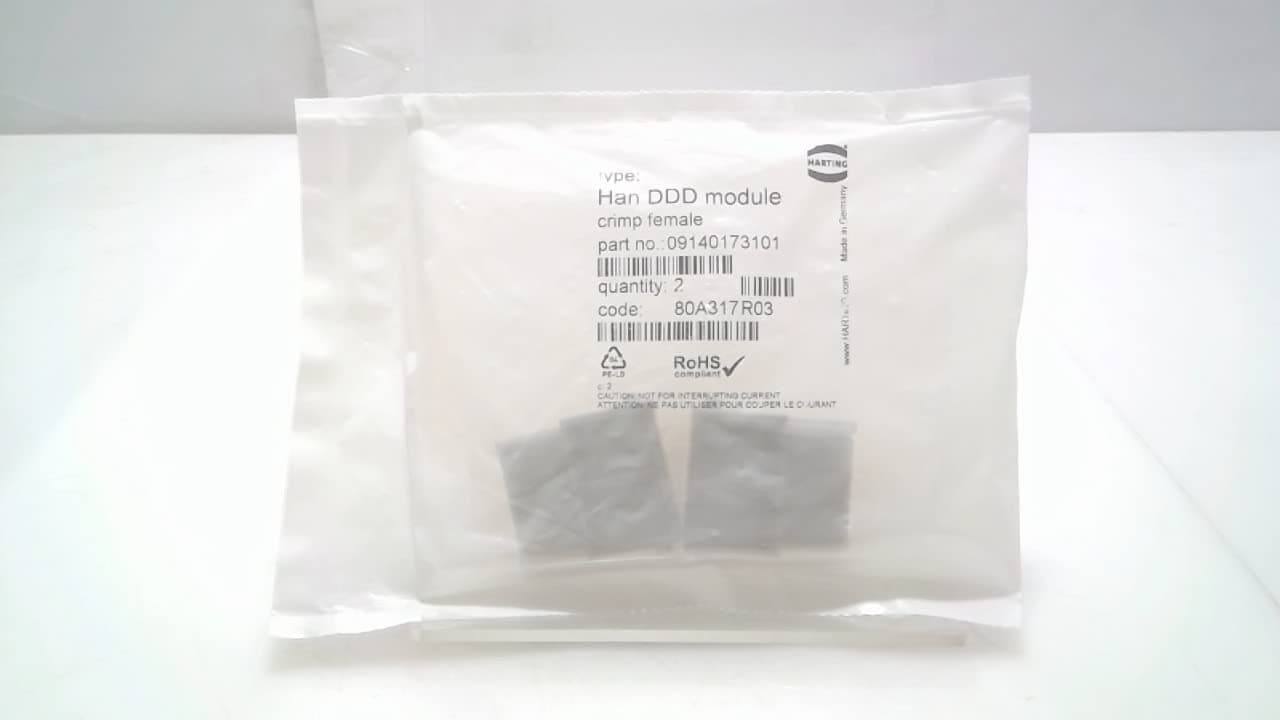 Harting 09140173101 Han DDD Module, Crimp Female