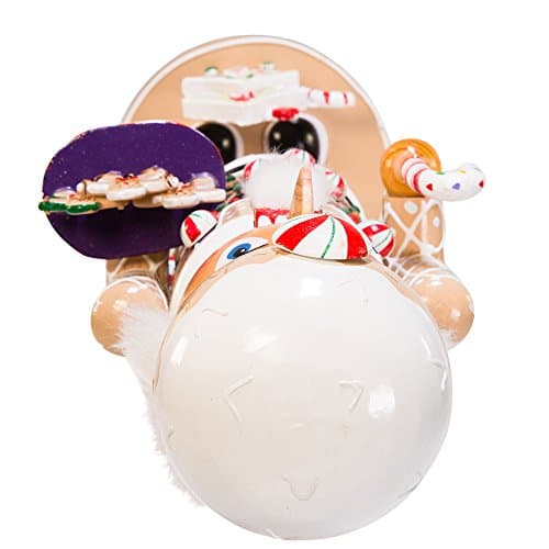 Kurt Adler 16-Inch Wooden and Polyresin Gingerbread Nutcracker