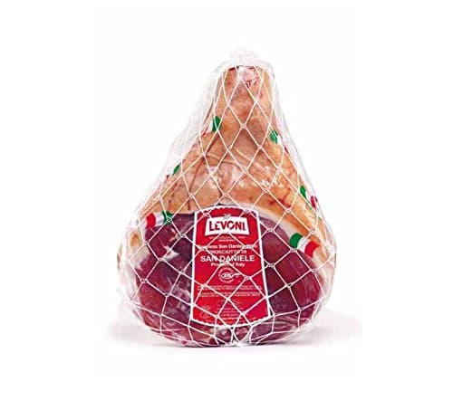 Levoni Prosciutto di San Daniele DOP aged 16 months, Imported from Italy - 16 lb avg
