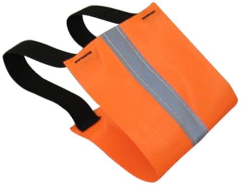 Safety Flag ABR-4 Fluorescent Reflective Armbands, Orange
