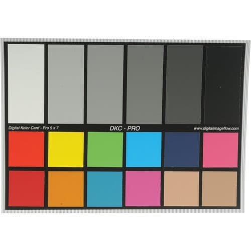 DKC-Pro Multifunction Color Chart