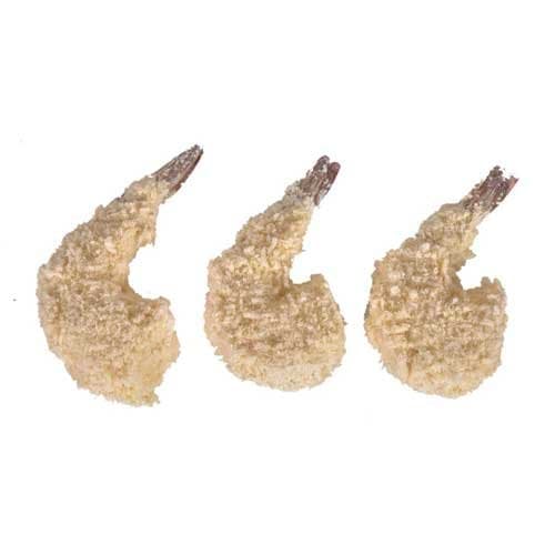 King and Prince Mrs.Fridays Breaded Round Shrimp - U/12, 2.5 Pound -- 6 per case.