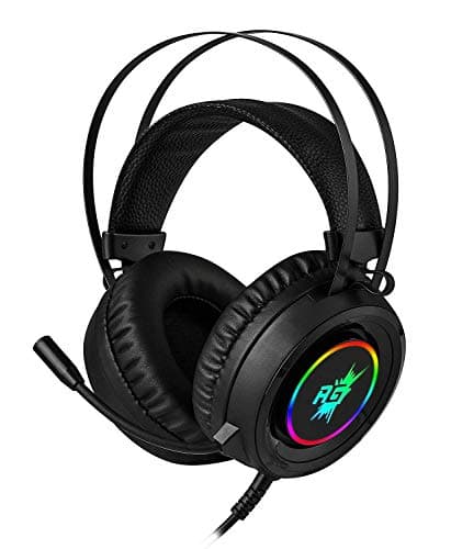 Redgear Cloak Wired RGB Gaming Headphones with Microphone for PC