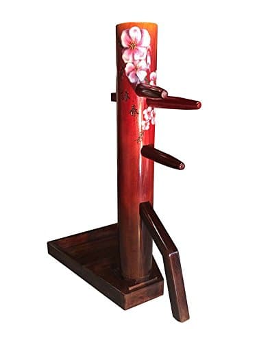 Warrior Martial Art Supply Wing Chun Dummy 11th Year Anniversary Blossoms Edition Dummy