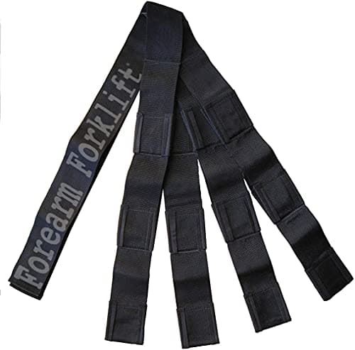 Forearm Forklift Painter's Lifting and Moving Straps, Black, Model L74995PMS