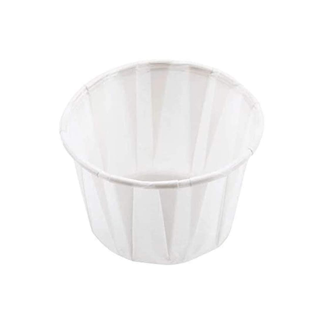 Genware Paper Portion Pot 1oz Ramekin, 1oz Capacity, Pack of 250-4.2 x 3cm (Dia x H)