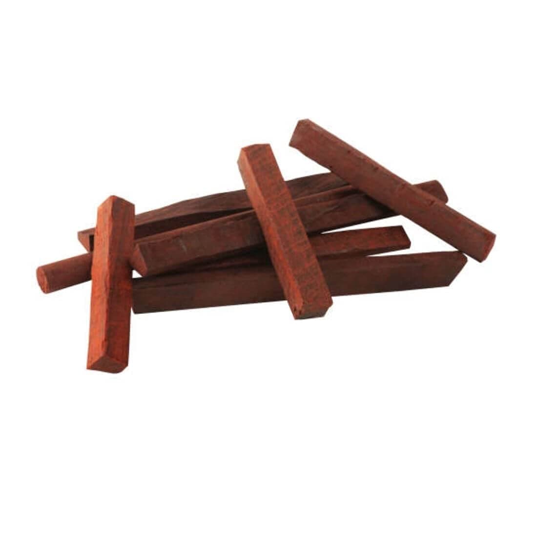 MAYAPURI Lal Chandan | लाल चंदन | Red Sandalwood for Pooja, Tika/Tilak (Pack of 3 Stick)