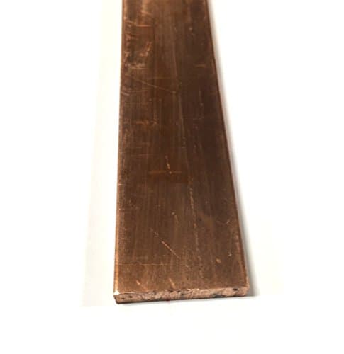 C110 Copper Bar - 3/8" x 1.5" x 6"
