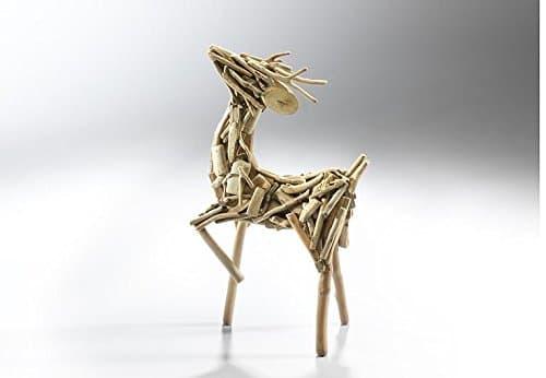 decoration, man of private means made of driftwood (small)