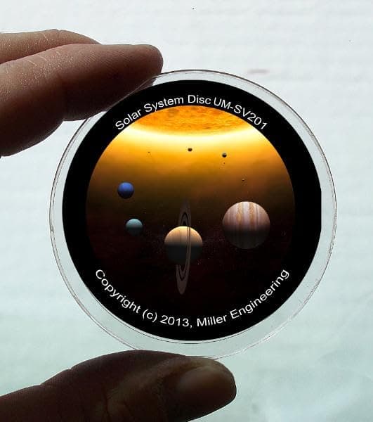 Miller Engineering Solar System Disc - Educational Tool for Students and Educators