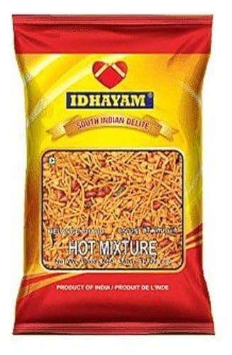MEENAKSHI OVERSEAS LLC HOT MIXTURE BY IDHAYAM SOUTH INDIAN DELITE 340G SAVOURIES & SNACKS FROM GODS OWN COUNTRY