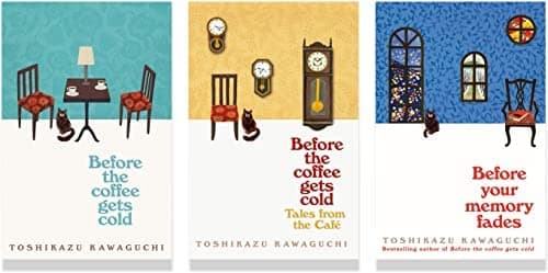 Toshikazu Kawaguchi 3 Books Combo (Before the Coffee gets Cold + Tales from the Café + Before Your Memory Fades)