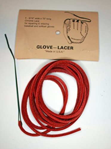 Baseball Softball Glove Mitt Lace Kit (Red)