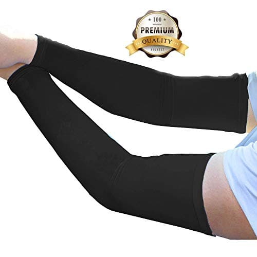 JueDiSun Sleeves Cool Arm Sleeves UV Protection for Men&Women Outdoor Sports 1 Pair