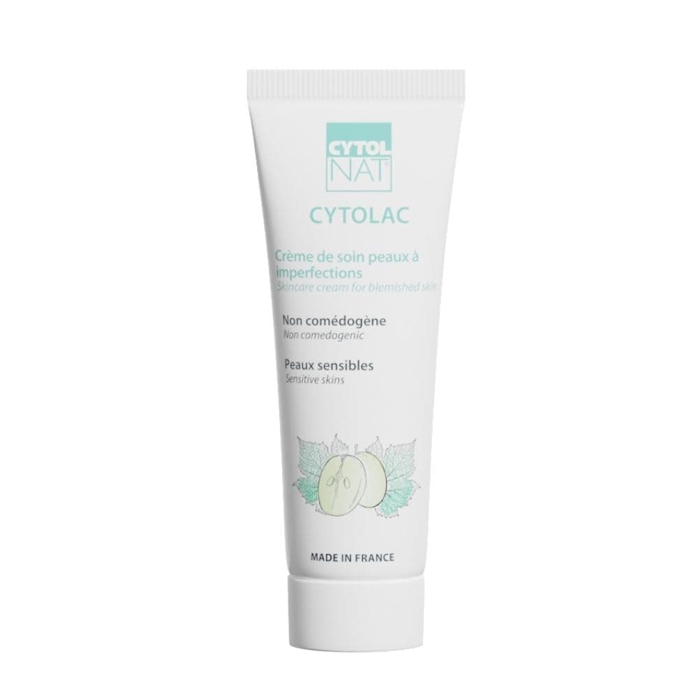 Cytolac Anti-Blemish Cream - Repairs, Moisturises, Soothes, Refines skin texture - Reduces the number of blemishes - Sensitive, Combination to Oily Skin - Face - Natural Formula - 50 ml