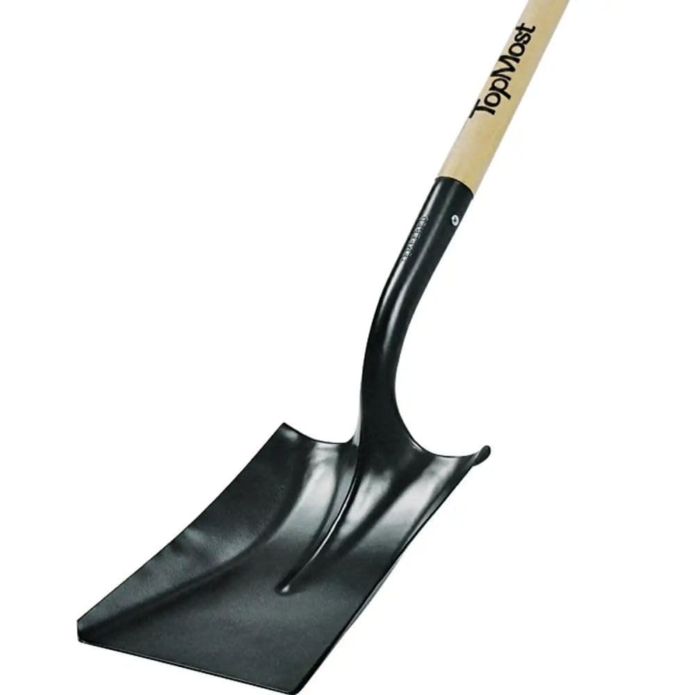 Truper 31174 Tru Built Square Point Shovel, Long Handle, 45-Inch