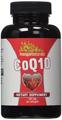 COQ10 Supplement Pills with High Efficiency ★ Top Quality Coenzyme Q10 in 90 Softgels ★ Pure 100mg and known to Gives Multiple Health Benefits ★ No Side Effects! Made In The USA in a GMP Certified Facility ★ Guaranteed by MangaNaturals