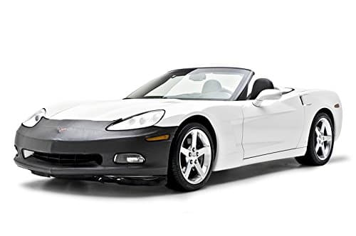 Coverking Custom Fit Front End Mask for Select Dodge Intrepid Models - Velocitex Plus (Black)