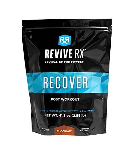 Revive Rx Recover Post Work Out Recovery Carbs, Protein and L-Glutamine 2.51lb Bulk, Chocolate