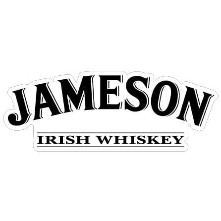 Jameson Irish Whiskey PVC Vinyl Interactive Art Wall Sticker Decal Home Decor Choose 6 to 72 Inches