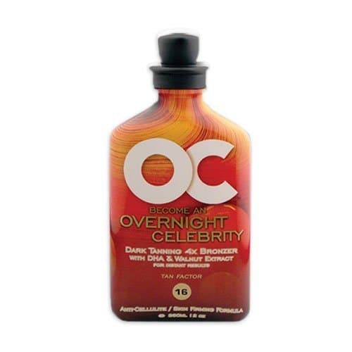 Oc Overnight Celebrity 4x Bronzers Tanning Lotion