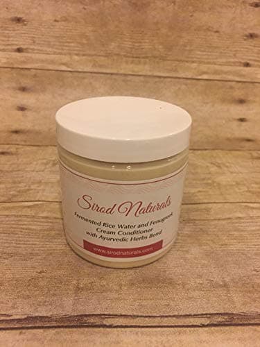 Fermented Rice Water and Fenugreek Cream Conditioner with Ayurvedic Herbs Blend