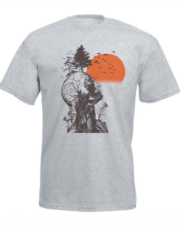 Adults Hangover Alan Human Tree Stag Do Movie Party Night Unisex Grey T-Shirt