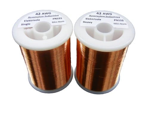 Pickup Winders Kit #1-42 & 42 Heavy AWG Enameled Copper Magnet Wire - 1.0 lbs