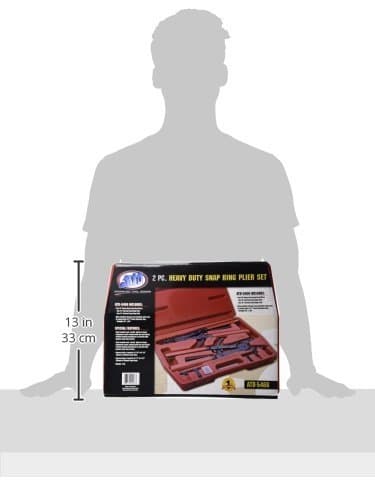 ATD Advanced Tool Design Model ATD-5466 Heavy Duty 16' Snap Ring Pliers Set