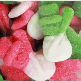 Gummi Snowmen 2.2 Pounds Christmas Gummy Candy Bulk-Comes in a Resealable Container